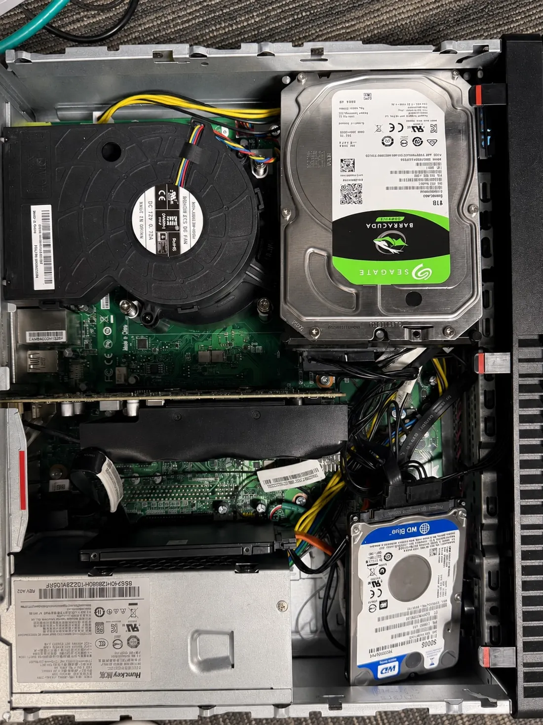 Inside the Fleet Core — drives and cooling of the machine that runs everything